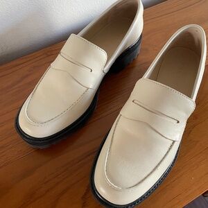 Everlane parchment loafer